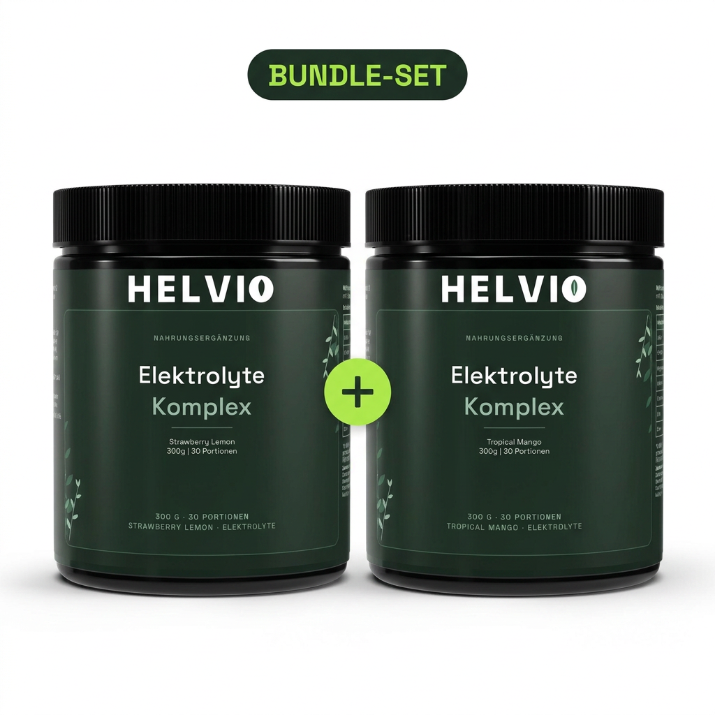 Elektrolyte-Duo Set - Strawberry Lemon + Tropical Mango (KI-generiertes Produktbild)
